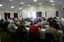 Students take a preparation exam.